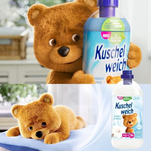 Kuschelweich Sanft & Mild Płyn do Płukania 1 l DE