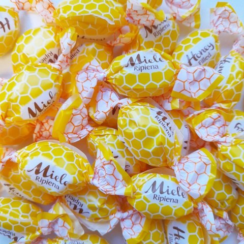 Woogie Honey Cukierki z Nadzieniem Miodowym 150 g