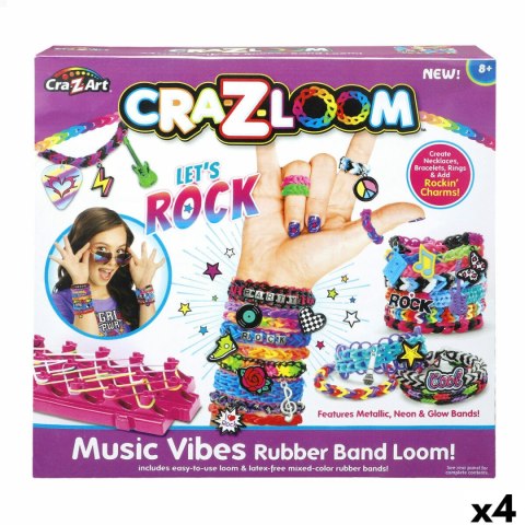 Zestaw Do Makijażu Cra-Z-Art 33 x 5 x 3 cm (4 Sztuk)