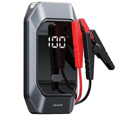 USAMS Jumpstarter Powerbank 8000mAh+ wbudowana latarka czarny/black ZB284ZDB01 (US-ZB284)