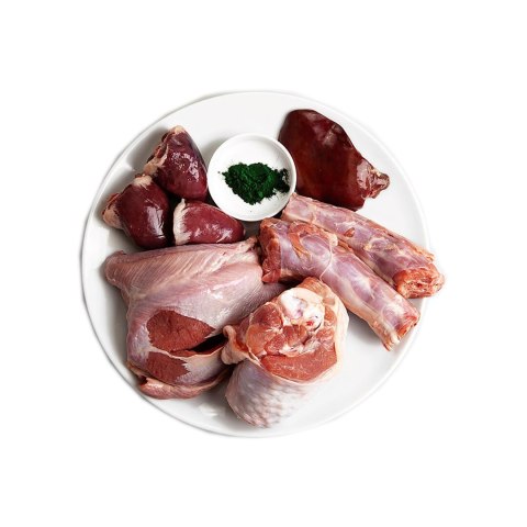 3Coty TURKEY with Spirulina for Adult cats 80g