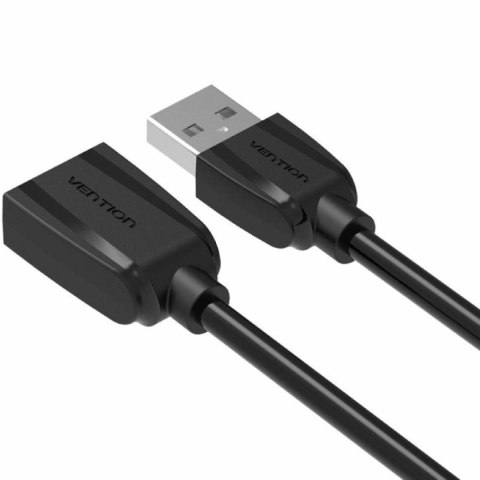 Kabel z rozgałęźnikiem USB Vention VAS-A45-B300 Czarny 3 m