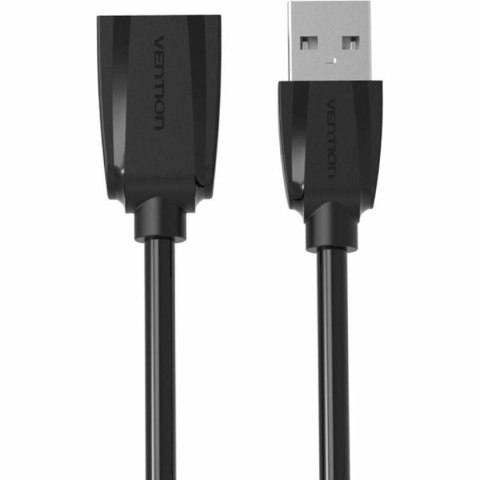 Kabel z rozgałęźnikiem USB Vention VAS-A45-B300 Czarny 3 m