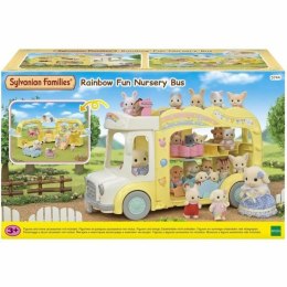 Akcesoria do Domku dla Lalek Sylvanian Families 5744 Rainbow Fun Nursery Bus