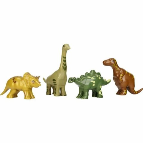 Zestaw do budowania Klein Magnet Dino Puzzle Wielokolorowy