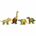 Zestaw do budowania Klein Magnet Dino Puzzle Wielokolorowy