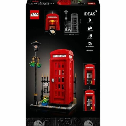Zestaw do budowania Lego 21347 London Telephone Booth 1460 Części