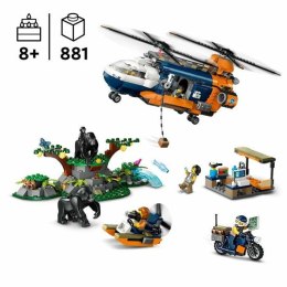 Zestaw do budowania Lego 60437 Jungle Explorer Helicopter Base Camp Wielokolorowy