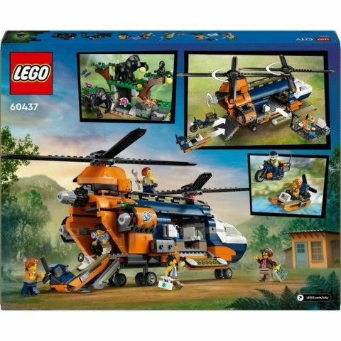 Zestaw do budowania Lego 60437 Jungle Explorer Helicopter Base Camp Wielokolorowy