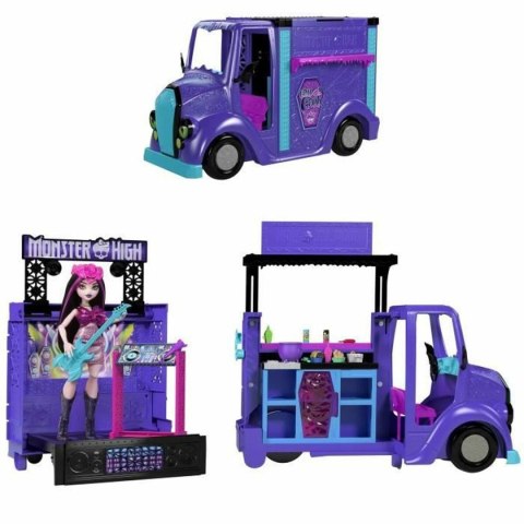Lalka z Akcesoriami Monster High Tour Bus Rock Sang-sationnel