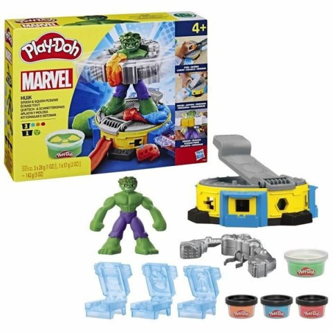 Zabawa z Plasteliną Play-Doh Hulk Smash It All Wielokolorowy