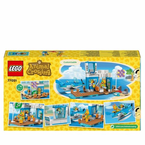 Zestaw do budowania Lego Animal Crossing 77051 Dodo Airlines Air Travel Wielokolorowy