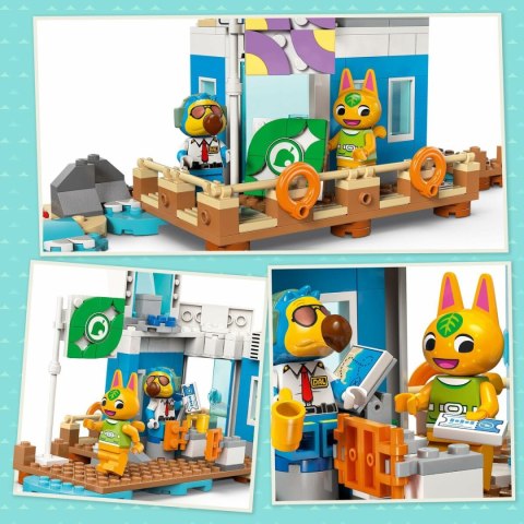Zestaw do budowania Lego Animal Crossing 77051 Dodo Airlines Air Travel Wielokolorowy