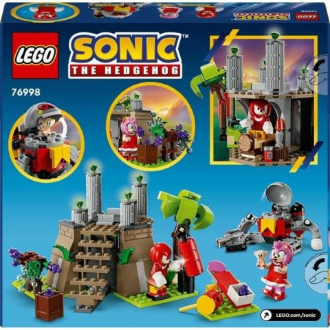 Zestaw do budowania Lego Knuckles and the Master Emerald Sanctuary Gamer Set Wielokolorowy