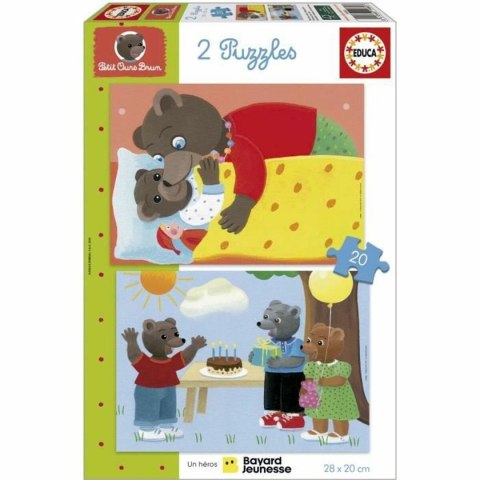 Układanka puzzle Educa Little Brown Bear
