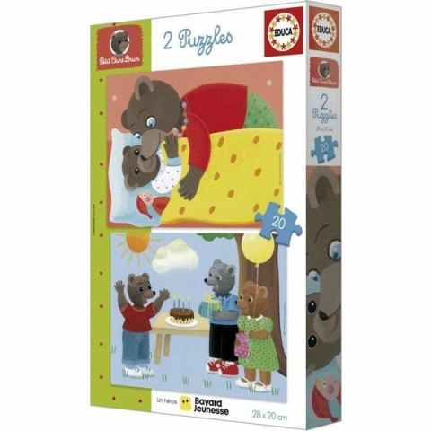 Układanka puzzle Educa Little Brown Bear