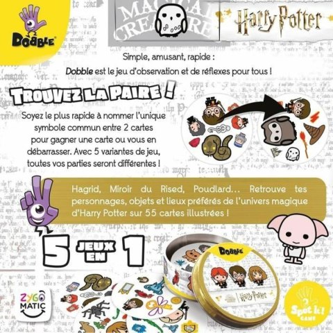 Zabawa Edukacyjna Asmodee Dobble Harry Potter