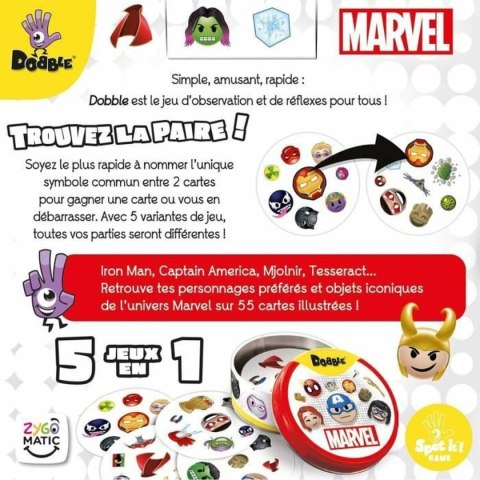 Zabawa Edukacyjna Asmodee Dobble: Marvel