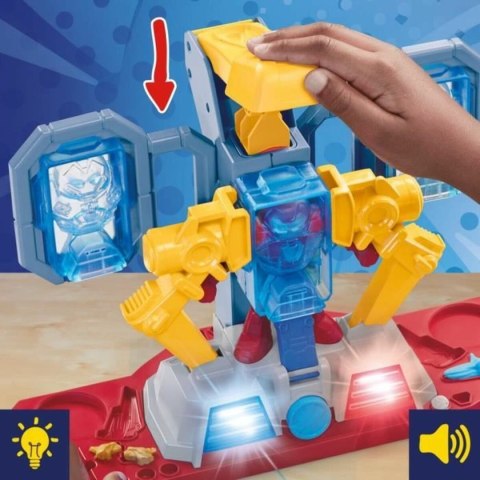 Zabawa z Plasteliną Play-Doh Iron Man Armor Factory Żółty
