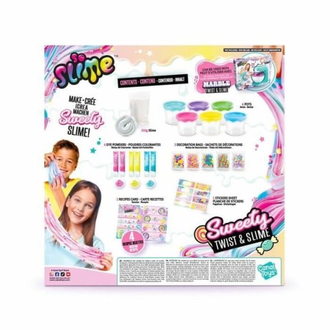 Zabawa z Plasteliną Canal Toys Twist & Slime Sweety Kit