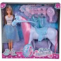 Lalka Simba Steffi Love Princess 29 cm Koń