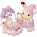 Przegubowa Figura Sylvanian Families Las hermanas conejitas de chocolate: hora de dormir Dziewczyna