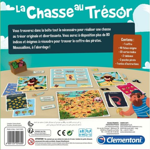Gra Planszowa Clementoni The treasure hunt (FR) + 6 lat Wielokolorowy