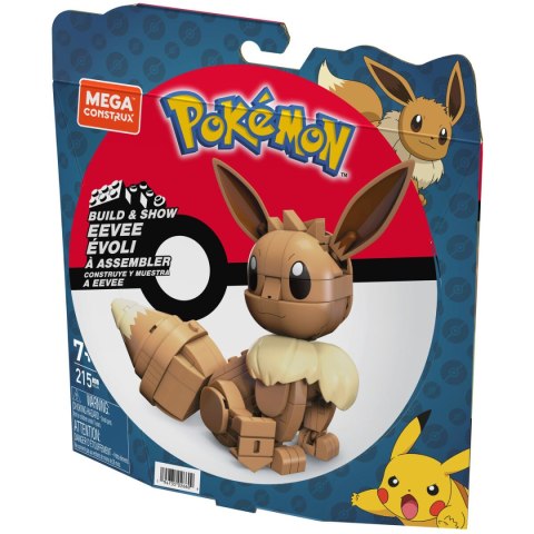 Przegubowa Figura Mega Construx Eevee Medium + 7 lat 215 Części