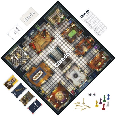 Gra Planszowa Hasbro Cluedo (FR) Wielokolorowy