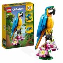 Zestaw do budowania Lego Creator 31136 Exotic parrot with frog and fish 3 w 1 253 Części