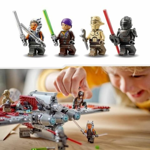 Zestaw do budowania Lego Star Wars 75362 Ahsoka Tano's T6 Jedi Shuttle Wielokolorowy 599 Części