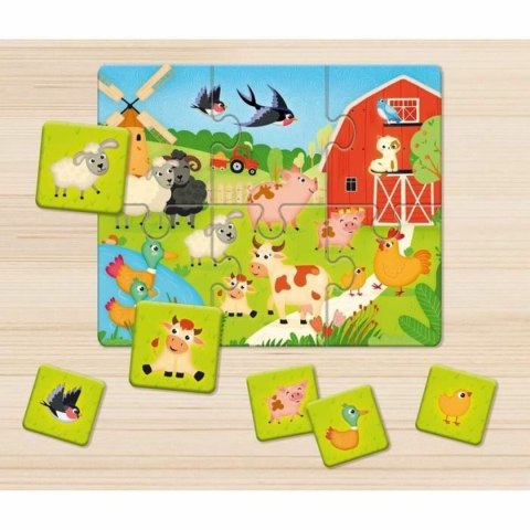 Zabawa Edukacyjna Lisciani Giochi Les animaux
