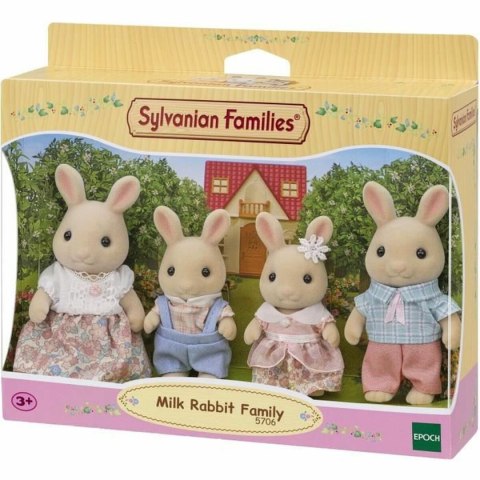 Zestaw Figurek Sylvanian Families 5706 Królik Rodzina 4 Części