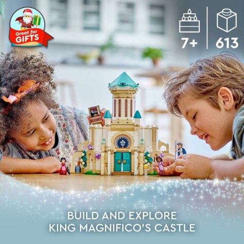 Zestaw do budowania Lego Disney Wish 43224 King Magnifico's Castle 613 Części