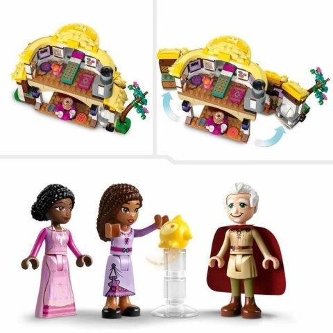 Zestaw do budowania Lego isney Wish 43231 Asha's Cottage Wielokolorowy