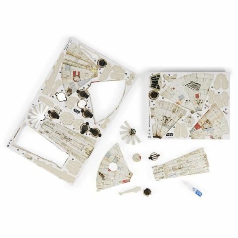 Zestaw do budowania Star Wars Millennium Falcon 223 piezas 43 x 31,4 x 22,4 cm Szary Wielokolorowy