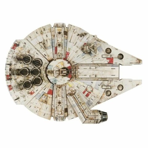 Zestaw do budowania Star Wars Millennium Falcon 223 piezas 43 x 31,4 x 22,4 cm Szary Wielokolorowy