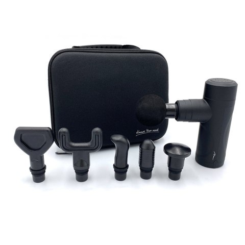 Masażer ręczny (6 głowic) PORTABLE GUN MASSAGER MT6526