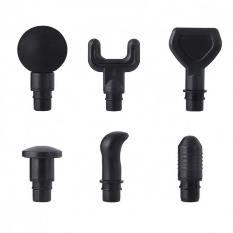 Masażer ręczny (6 głowic) PORTABLE GUN MASSAGER MT6526