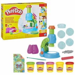 Zabawa z Plasteliną Play-Doh Mi Pequeño Microscopio Żółty