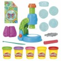 Zabawa z Plasteliną Play-Doh Mi Pequeño Microscopio Żółty