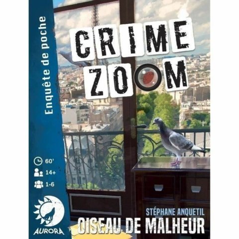 Gra Planszowa Asmodee Crime Zoom : Oiseau de Malheur 13 x 3 x 10 cm