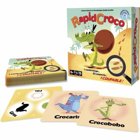 Gra Planszowa Asmodee RapidCroco 12 x 4 x 12 cm
