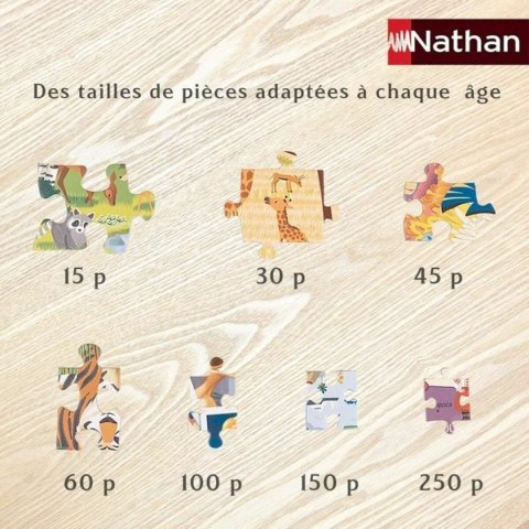 Układanka puzzle Nathan Nathan Mortel Anniversaire Mortelle Adèle 150 Części