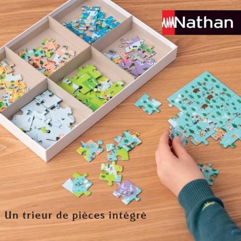 Układanka puzzle Nathan Nathan Mortel Anniversaire Mortelle Adèle 150 Części