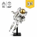 Zestaw do budowania Lego 31152 Creator 3in1 Astronaut in Space Wielokolorowy 647 Części