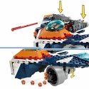 Zestaw do budowania Lego 76278 Marvel: Rocket vs. Ronan's Spaceship Wielokolorowy 290 Części