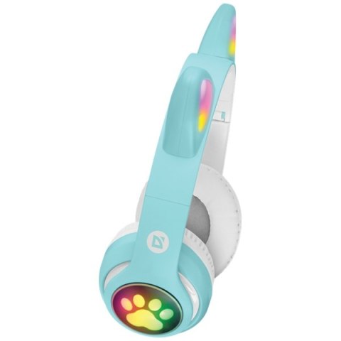 Defender słuchawki Bluetooth FreemotionB585 Led seledynowy/celadon (63588)