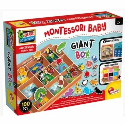 Zabawa Edukacyjna Lisciani Giochi Montessori Baby Giant Box