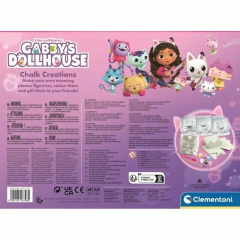 Zestaw Clementoni Gabby´s Dollhouse Chalk Creation